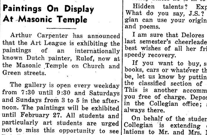 schilderijententoonstelling