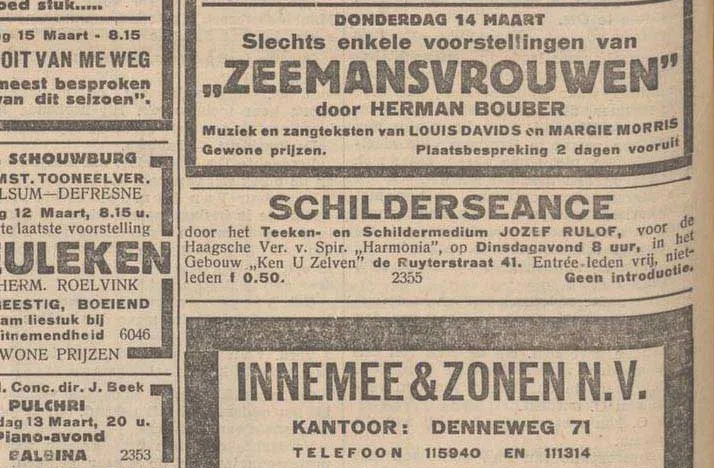 schilderseance