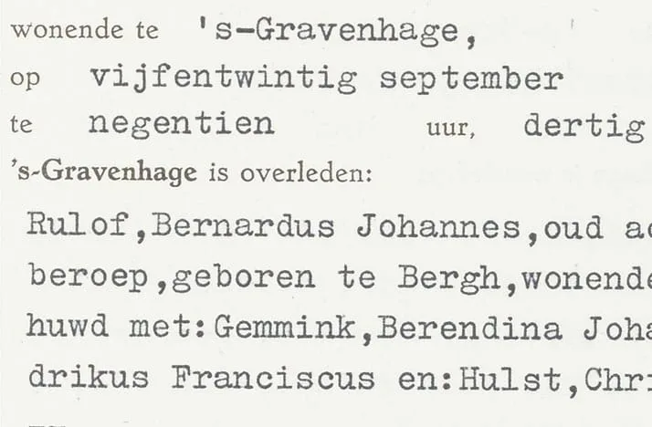 bernard-rulof-overleden