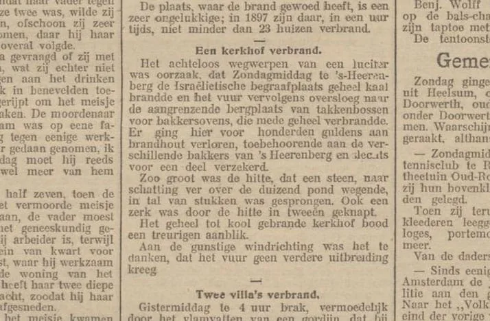 brand-joodse-begraafplaats