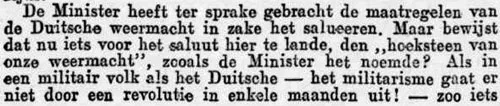 Handelingen Tweede Kamer over Jozef Rulof en de Gele Rijders aan de Rijnstraat in Arnhem in 1919.